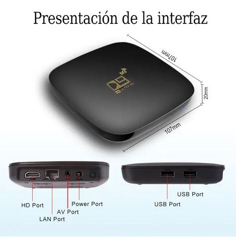 TV Box 4K Ultra HD